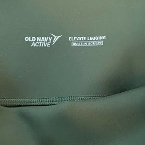 Old navy olive green elevate leggings